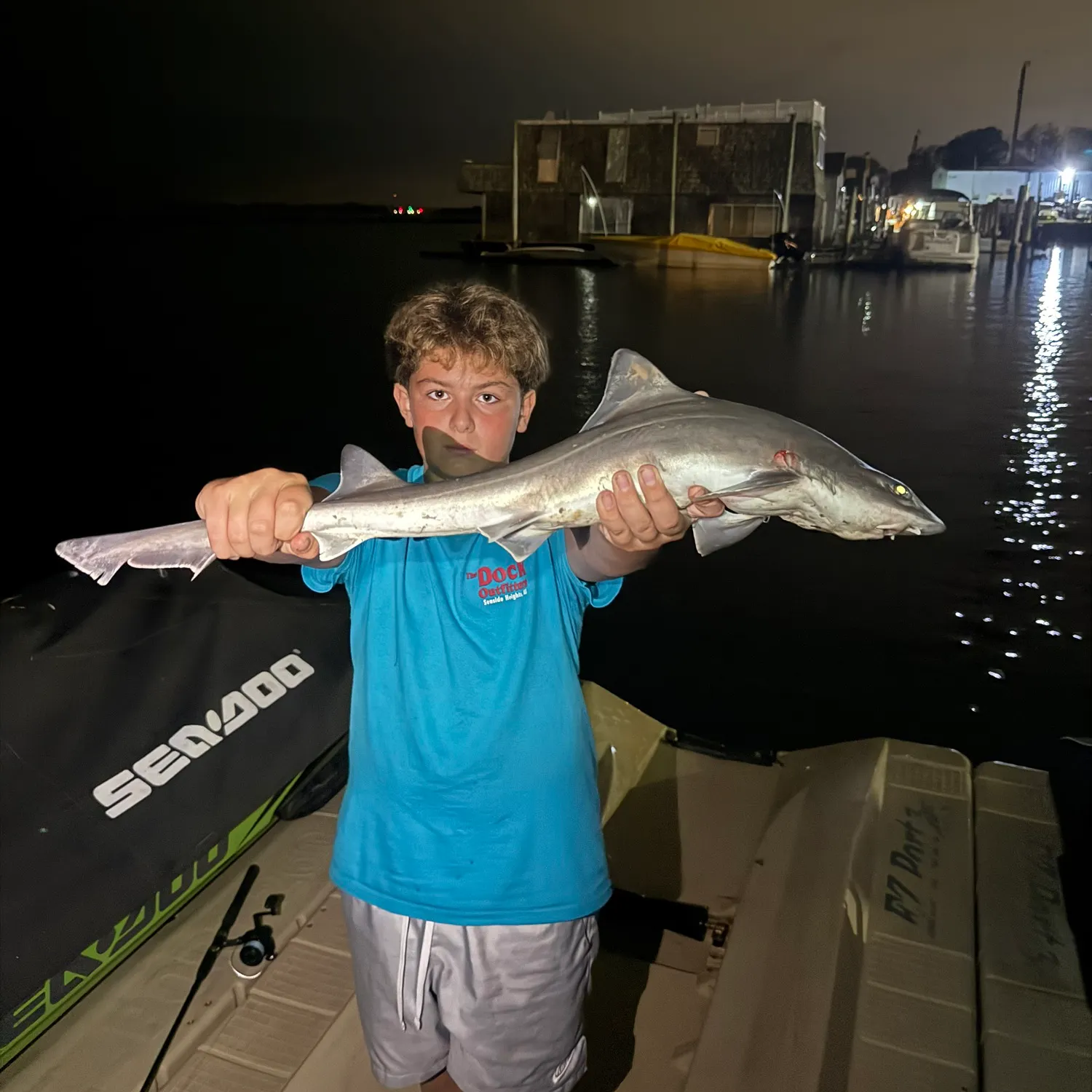 Dusky smooth-hound caught on Fishbrain