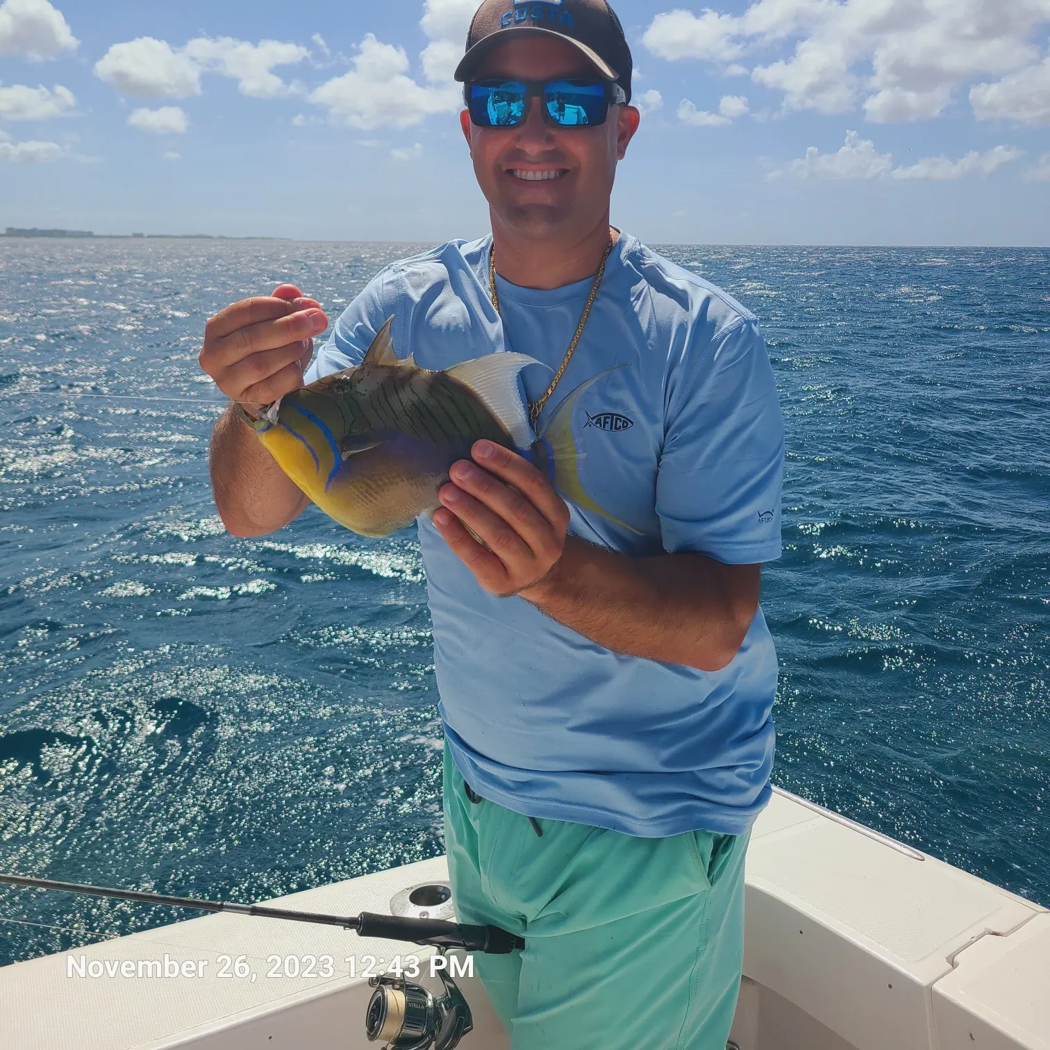 recently logged catches