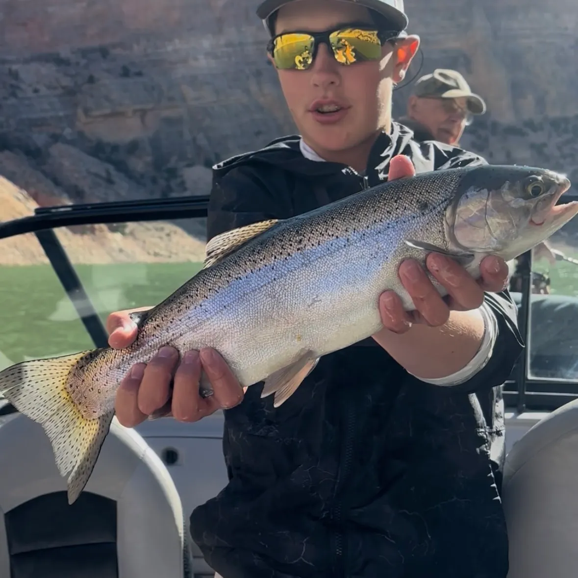 Rainbow trout caught on Fishbrain