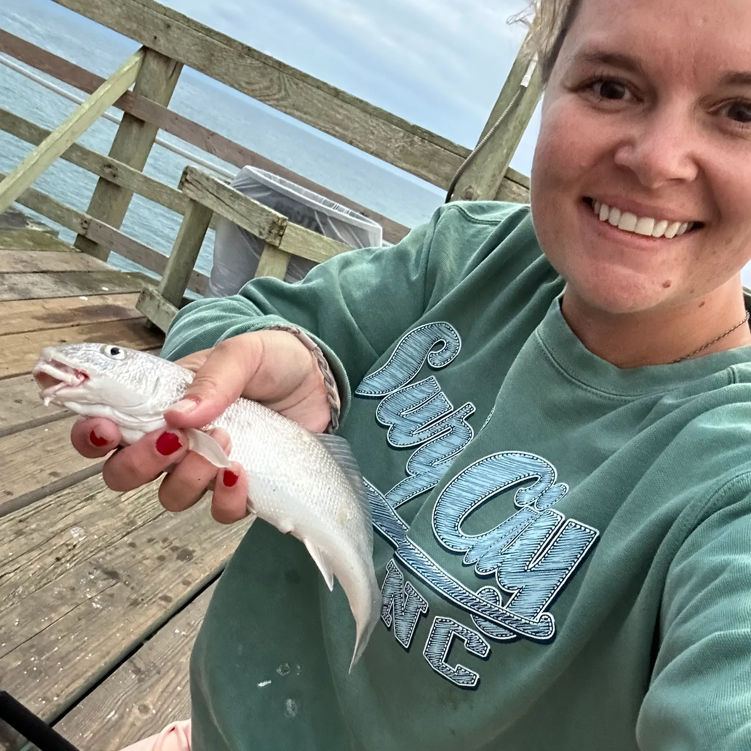 Gulf kingcroaker caught on Fishbrain