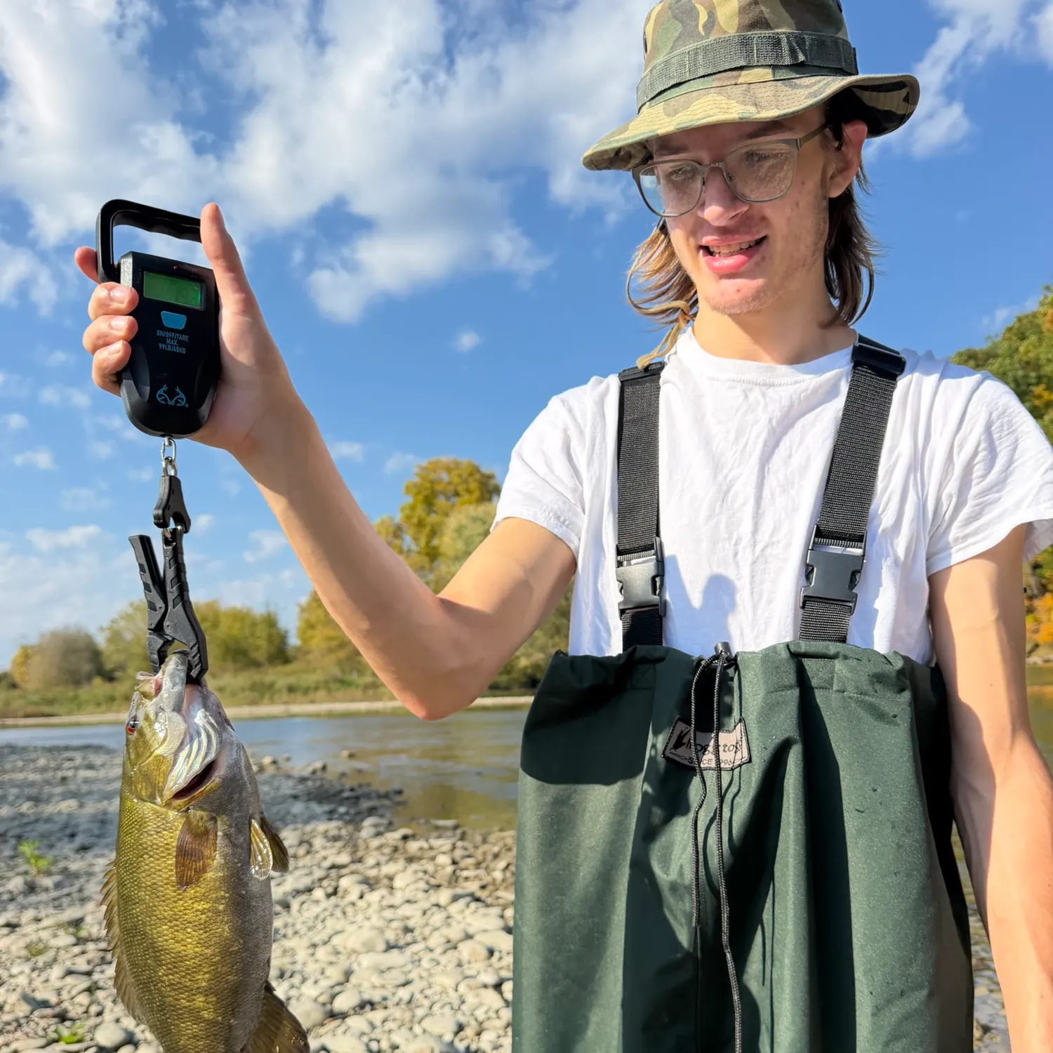 Smallmouth bass caught on Fishbrain