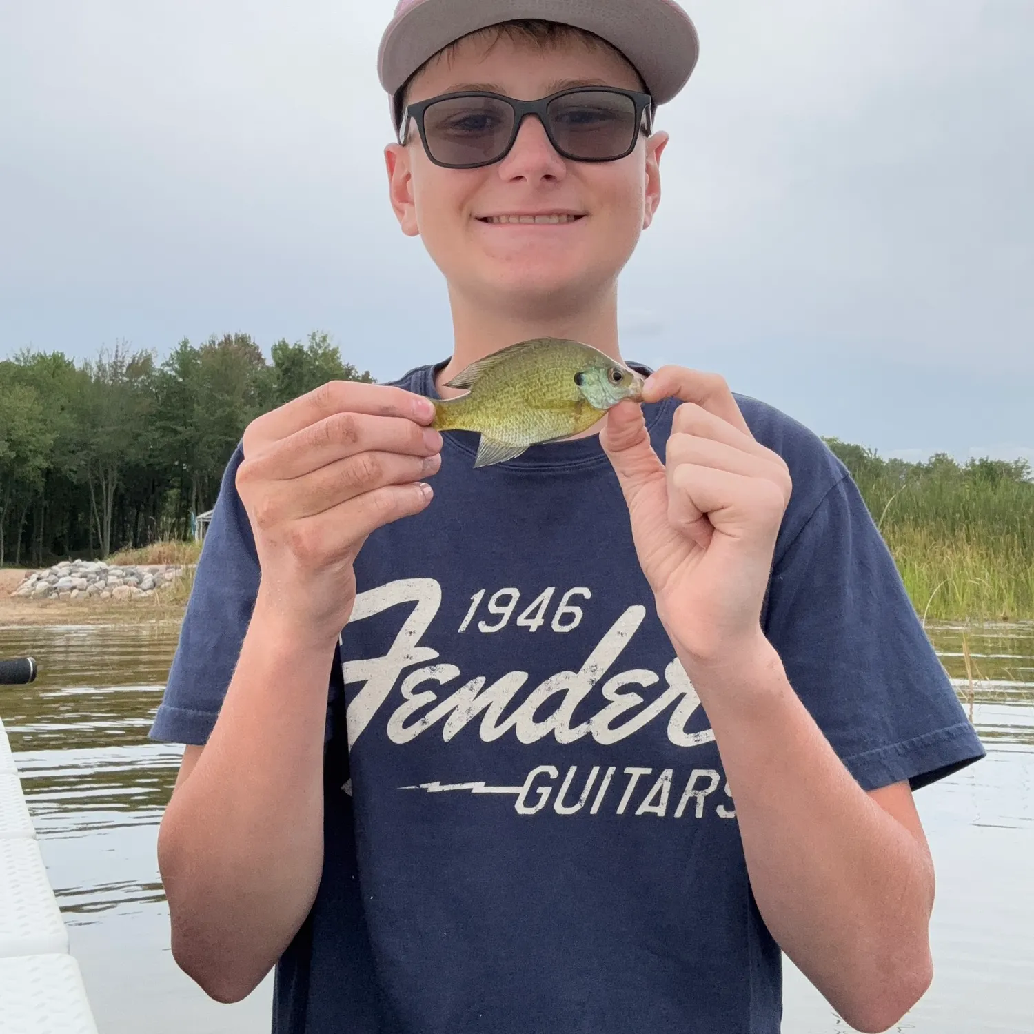 Bluegill caught on Fishbrain