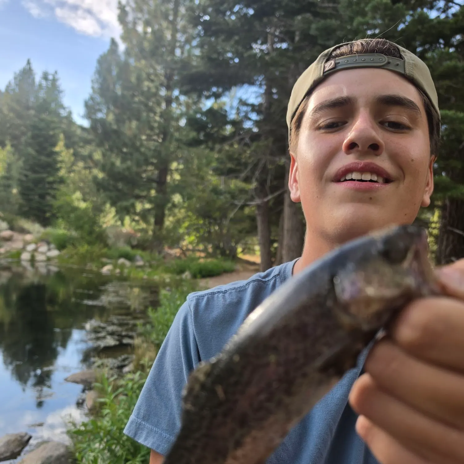 Cutbow caught on Fishbrain