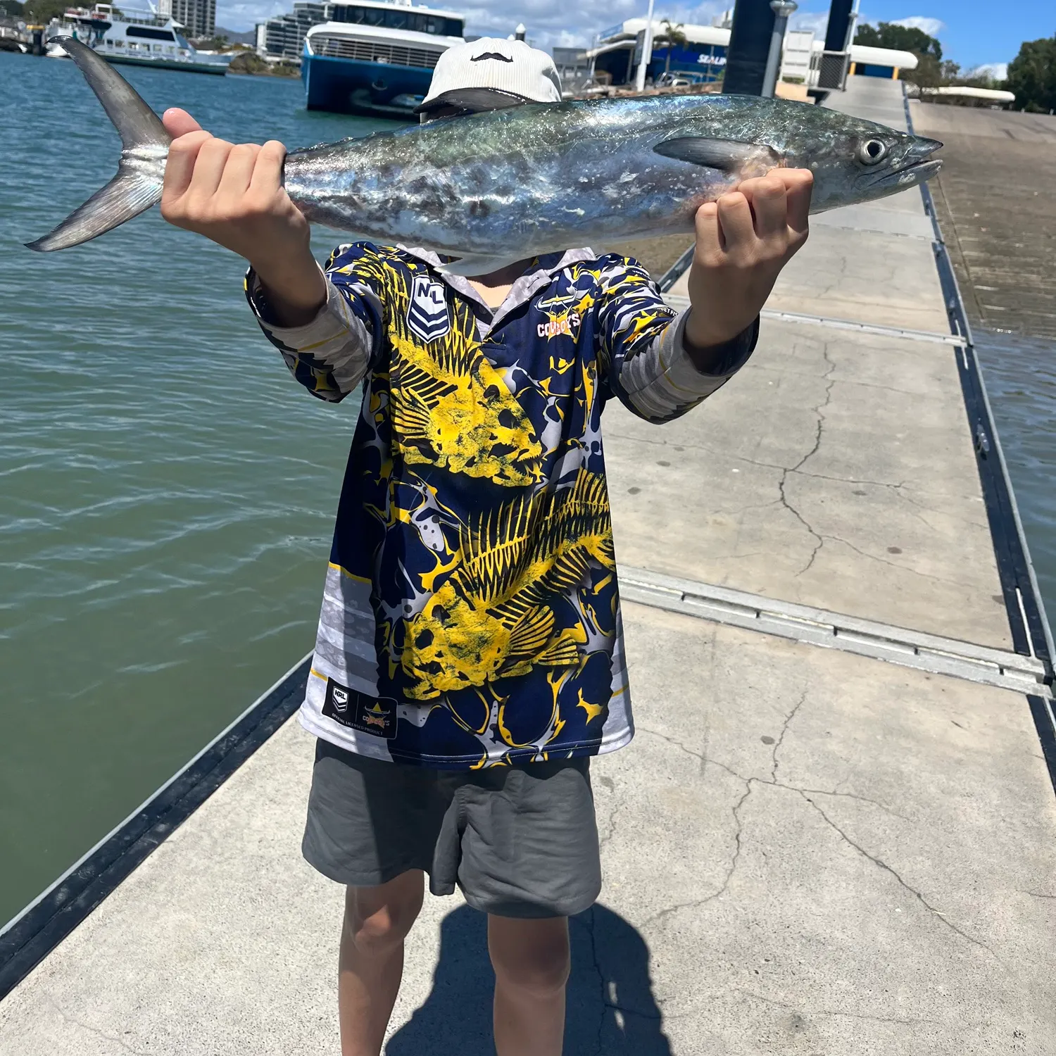 Narrow-barred Spanish mackerel caught on Fishbrain