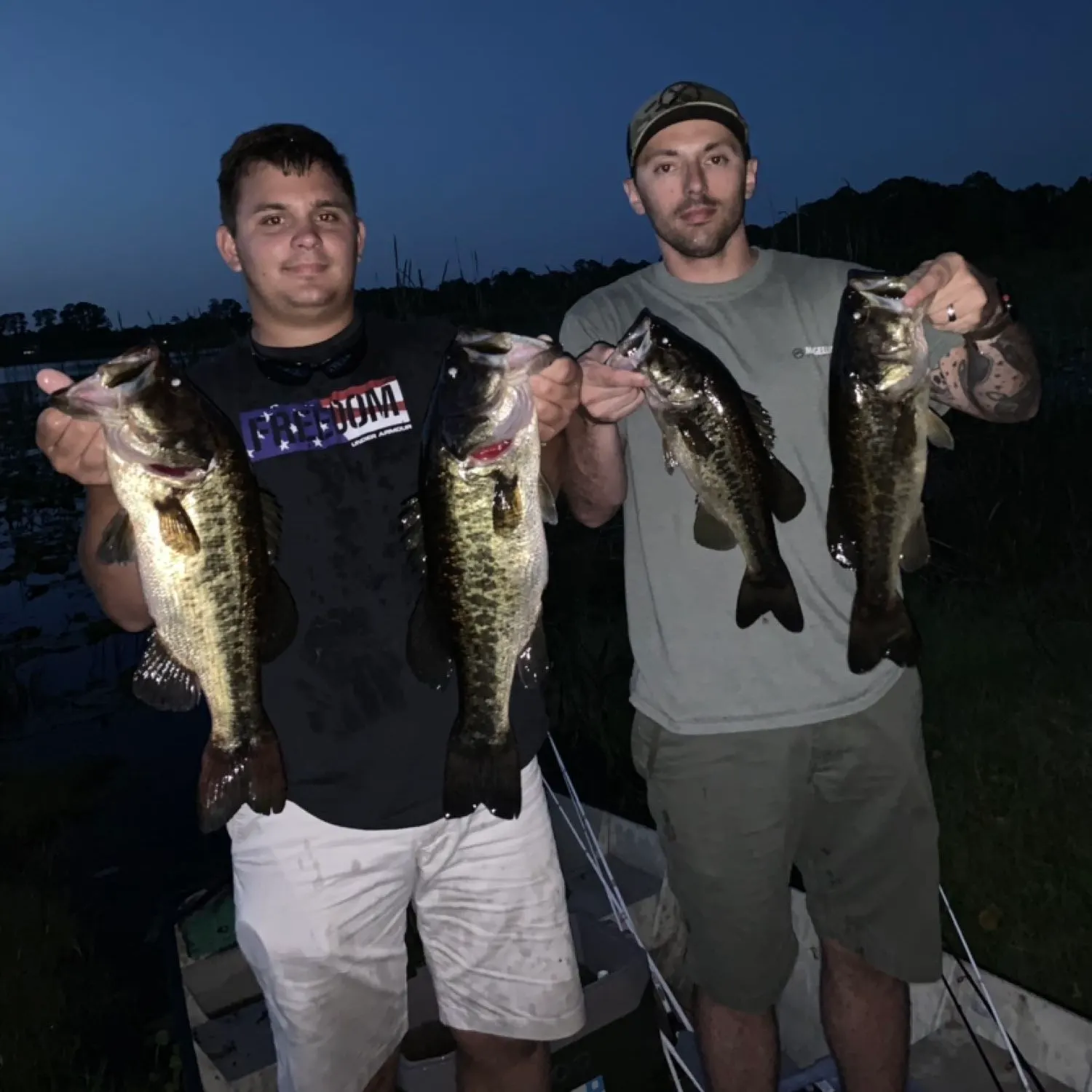 recently logged catches