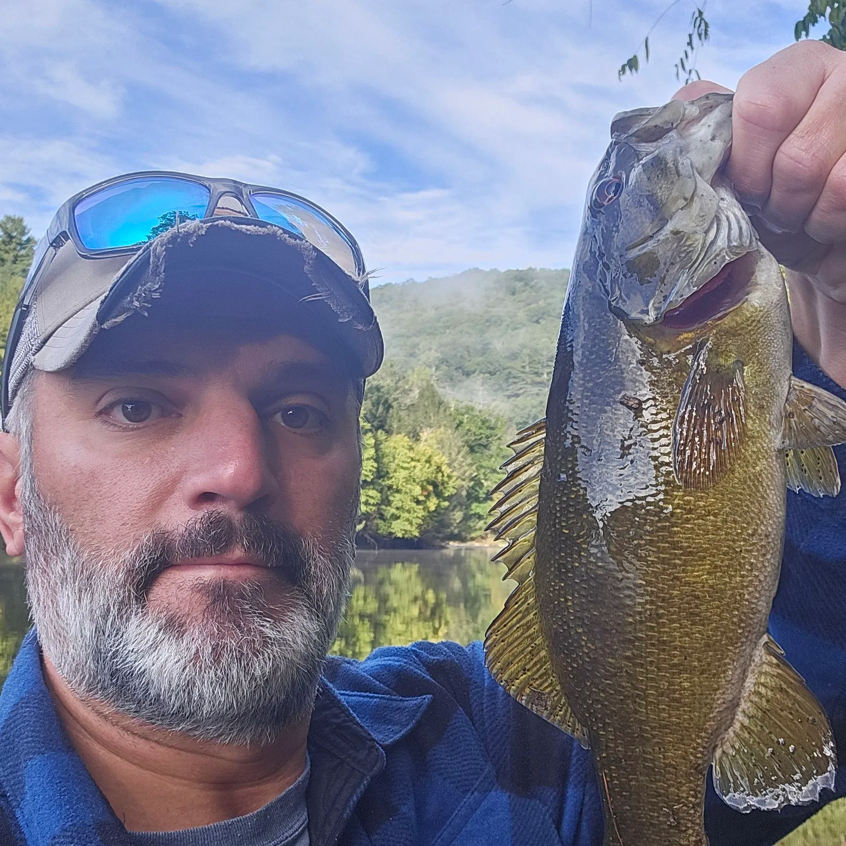 Smallmouth bass caught on Fishbrain