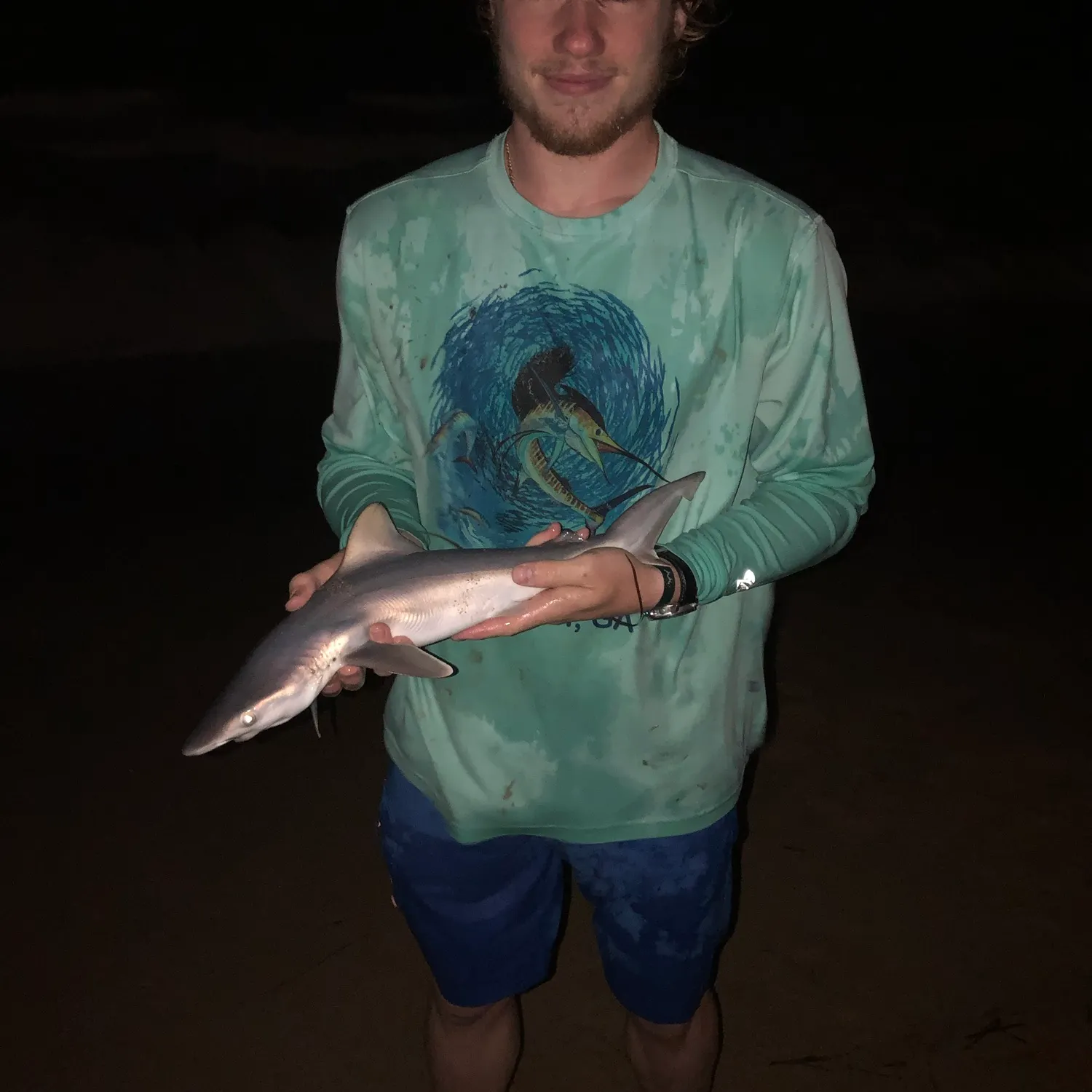 Sandbar shark caught on Fishbrain