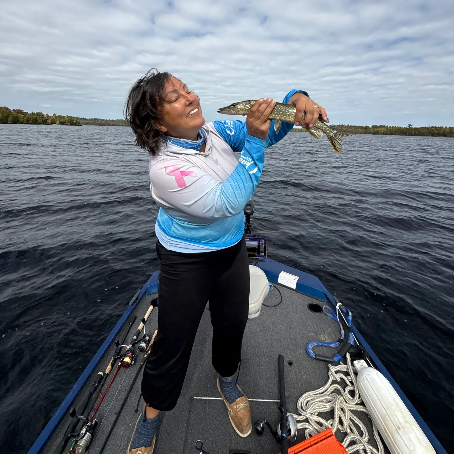 Northern pike caught on Fishbrain