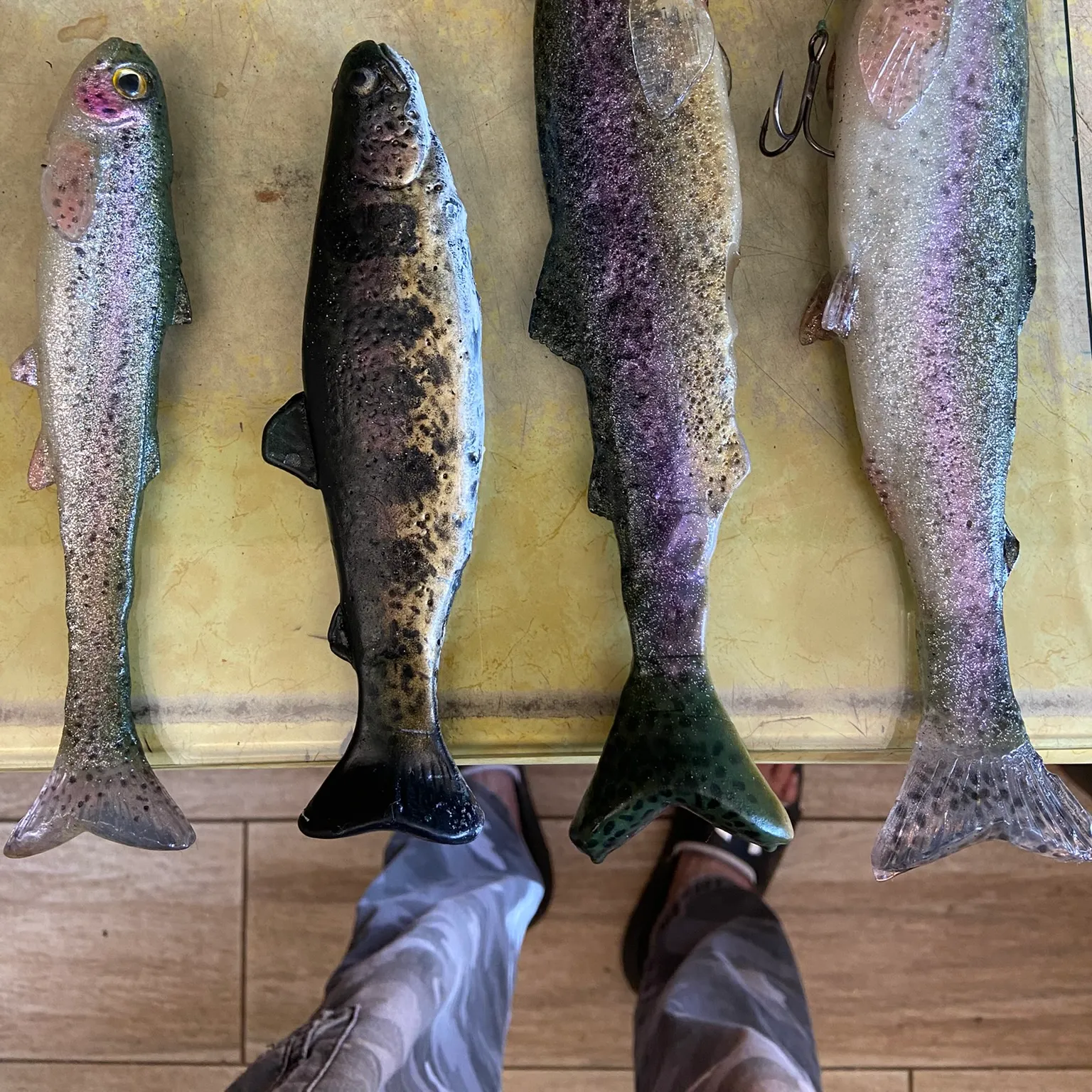 recently logged catches