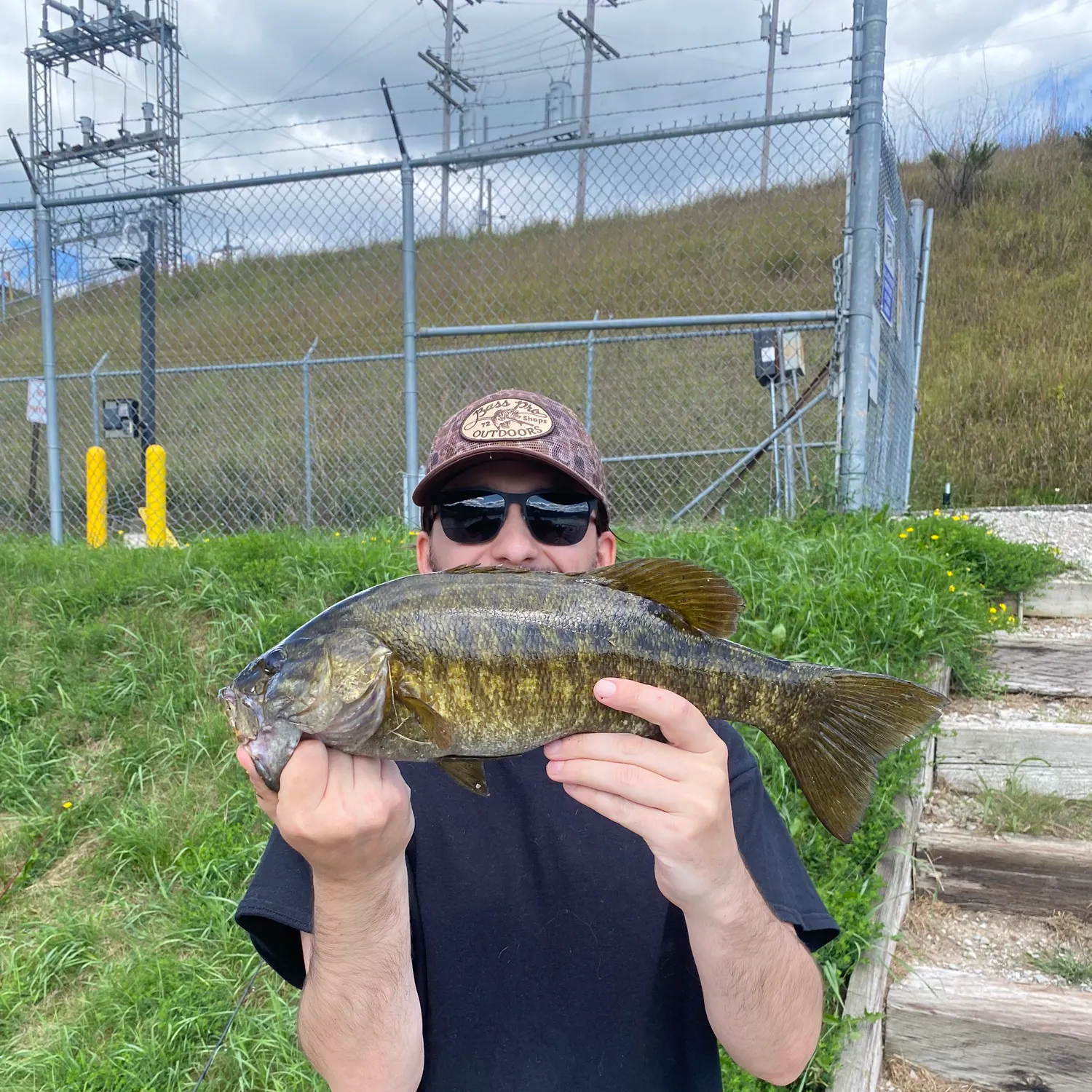 Smallmouth bass caught on Fishbrain