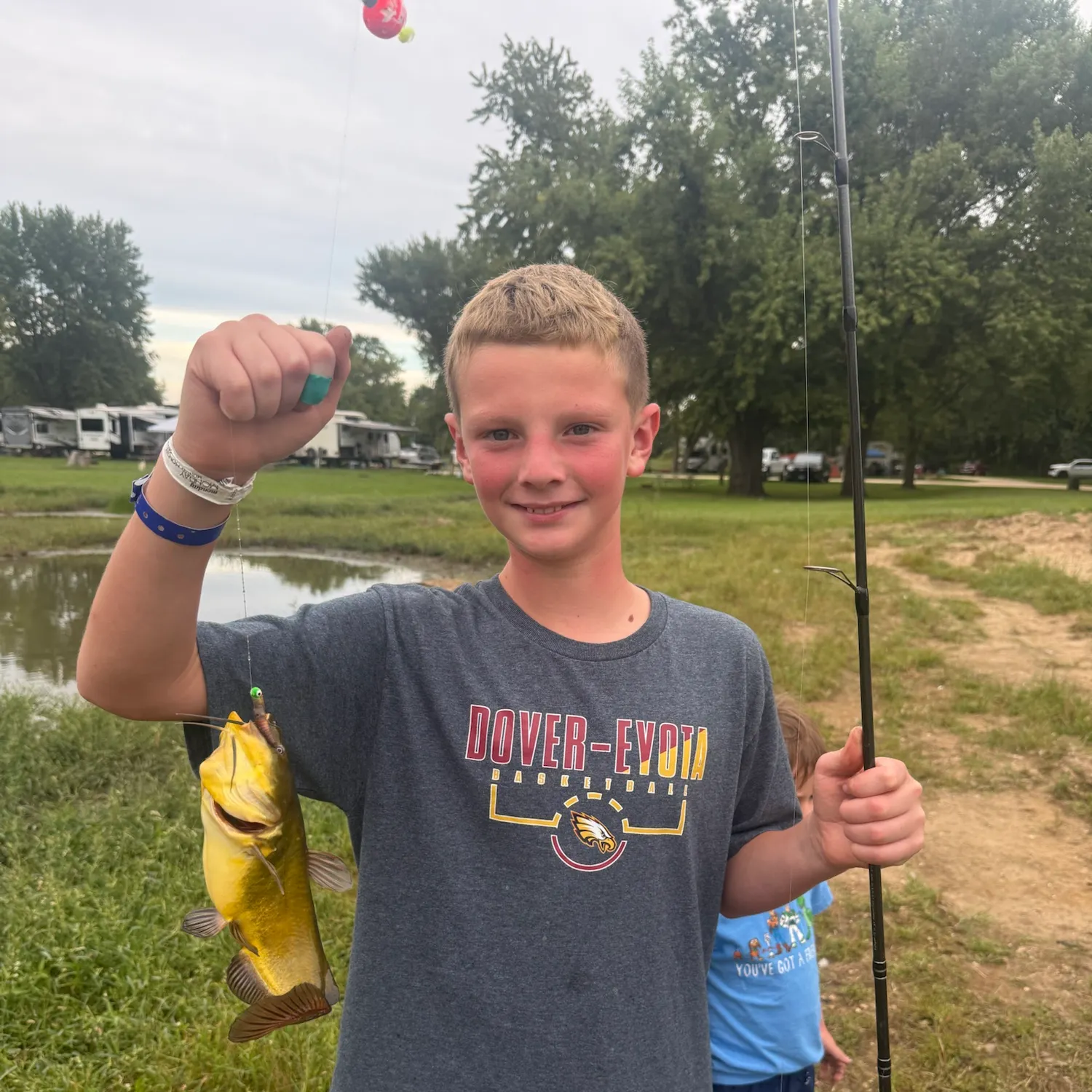 Yellow bullhead caught on Fishbrain