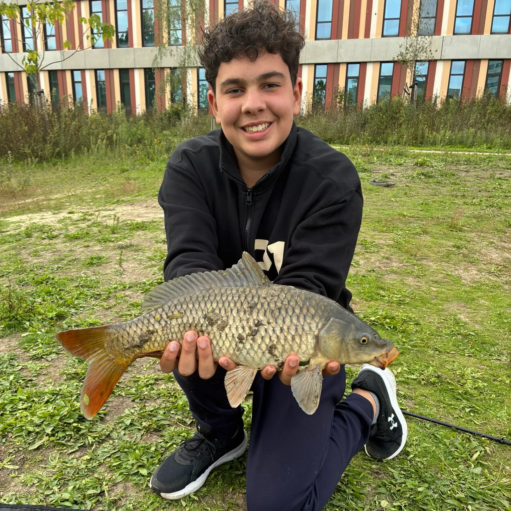 Common carp caught on Fishbrain