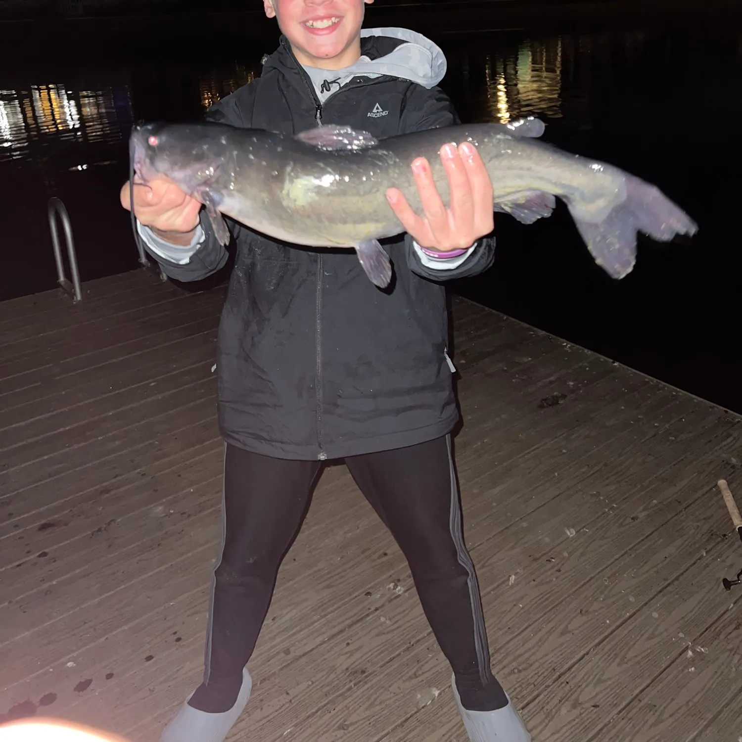 Channel catfish caught on Fishbrain