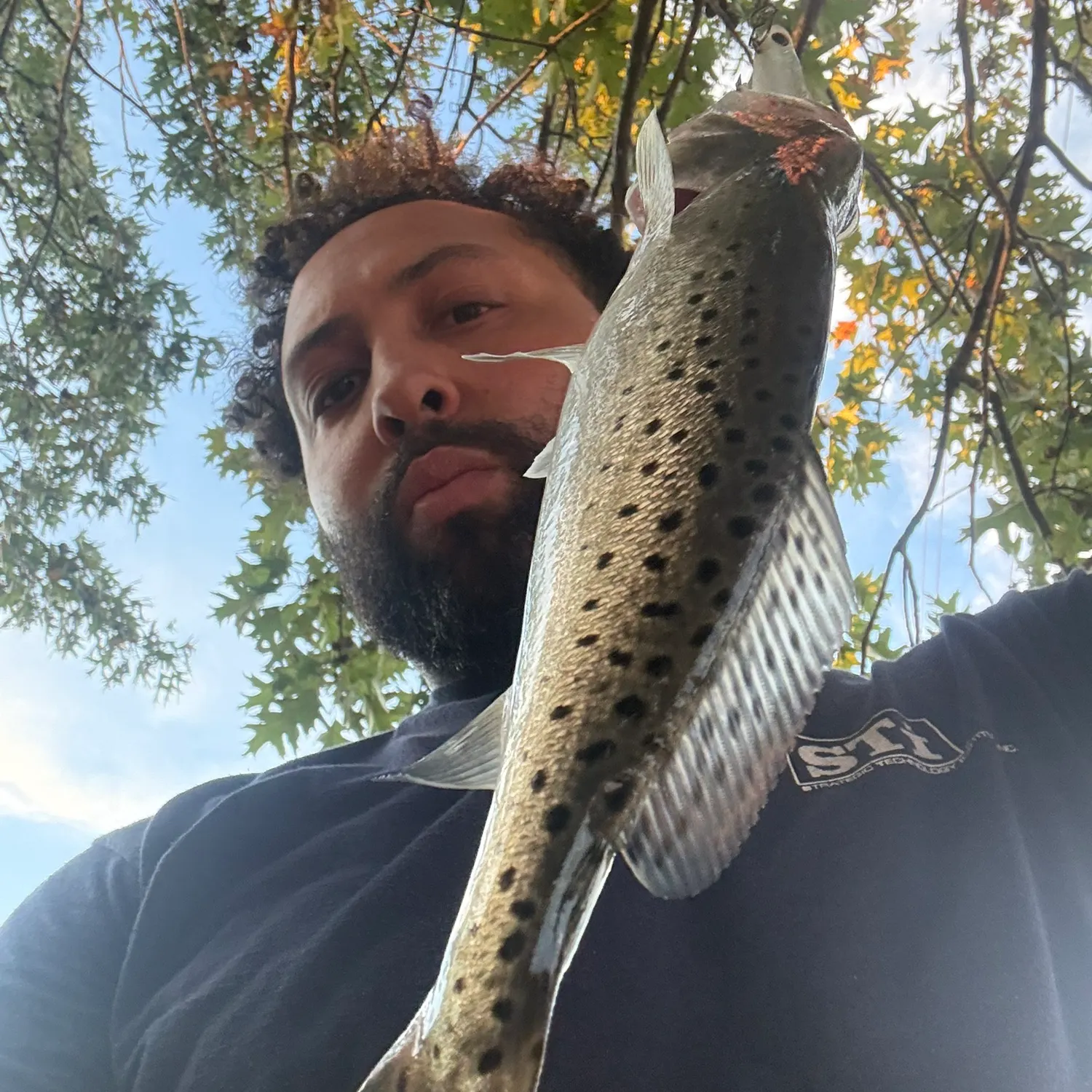 Spotted seatrout caught on Fishbrain