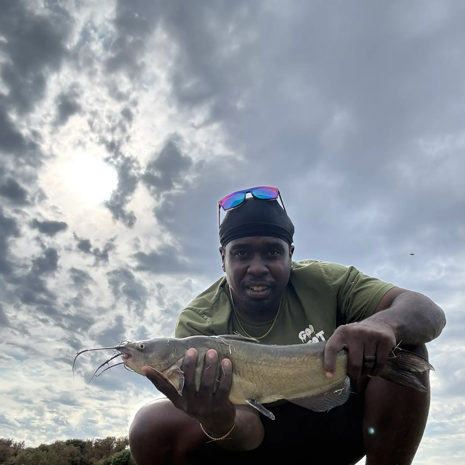 Channel catfish caught on Fishbrain
