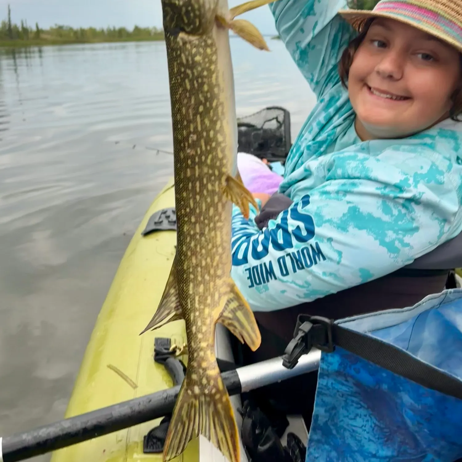 Northern pike caught on Fishbrain