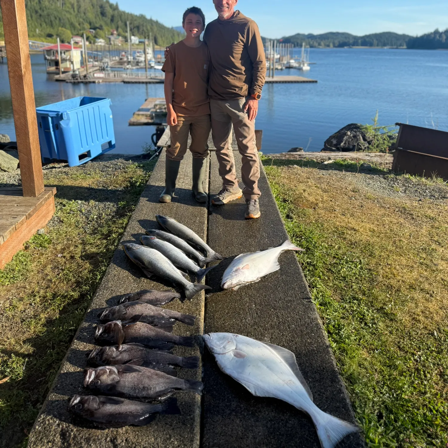Pacific halibut caught on Fishbrain
