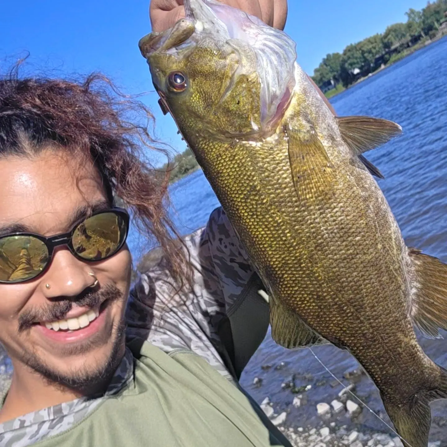 Smallmouth bass caught on Fishbrain