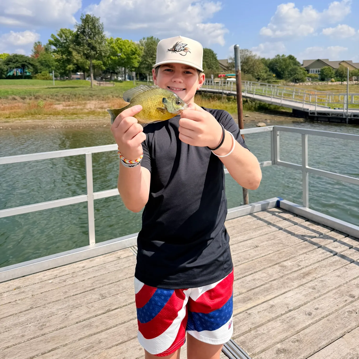 Bluegill caught on Fishbrain