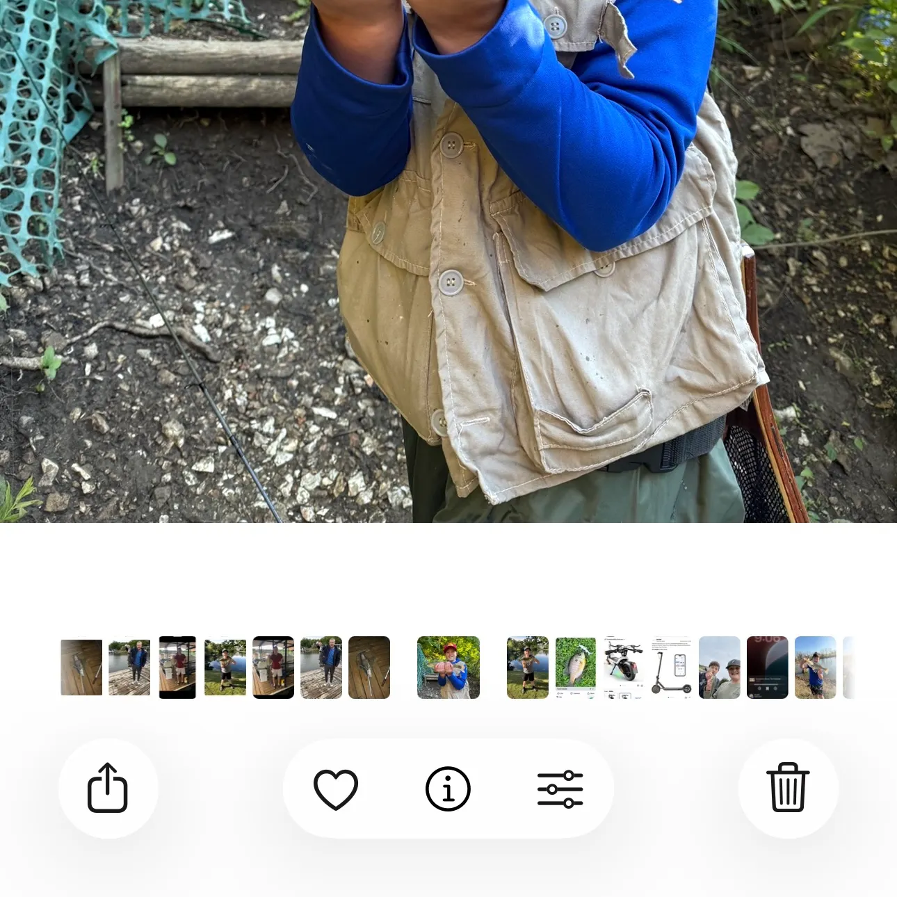 recently logged catches