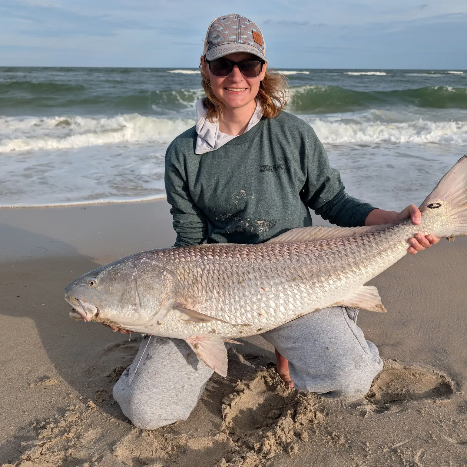 Red drum caught on Fishbrain