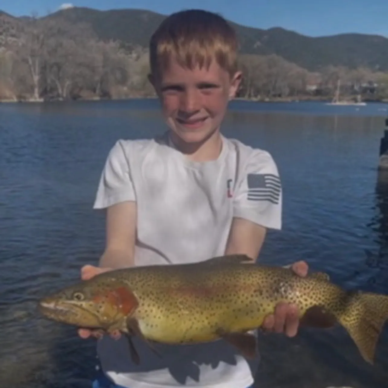 Cutbow caught on Fishbrain