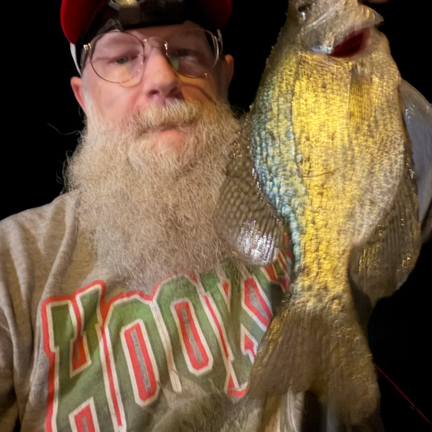 Black crappie caught on Fishbrain