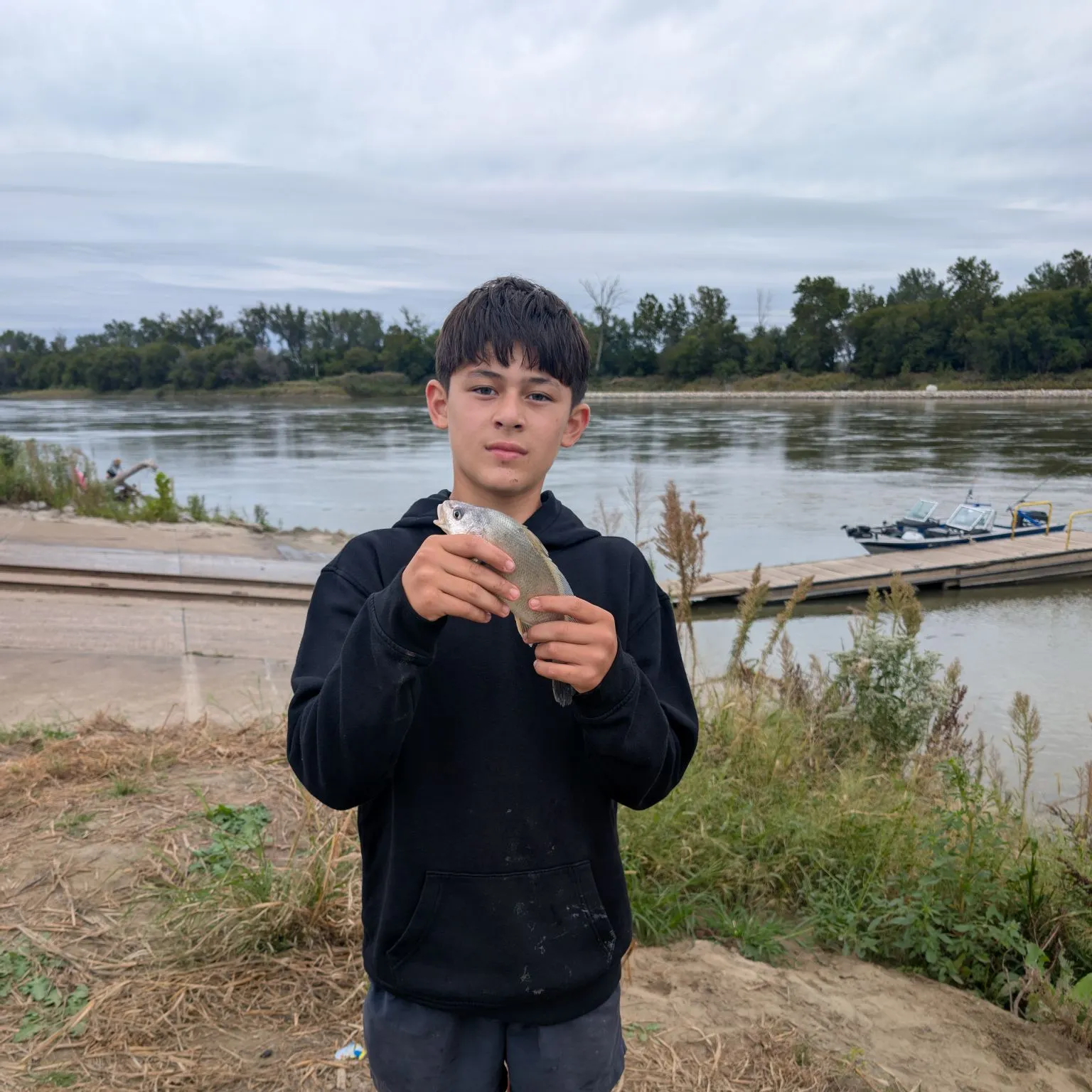 Freshwater drum caught on Fishbrain