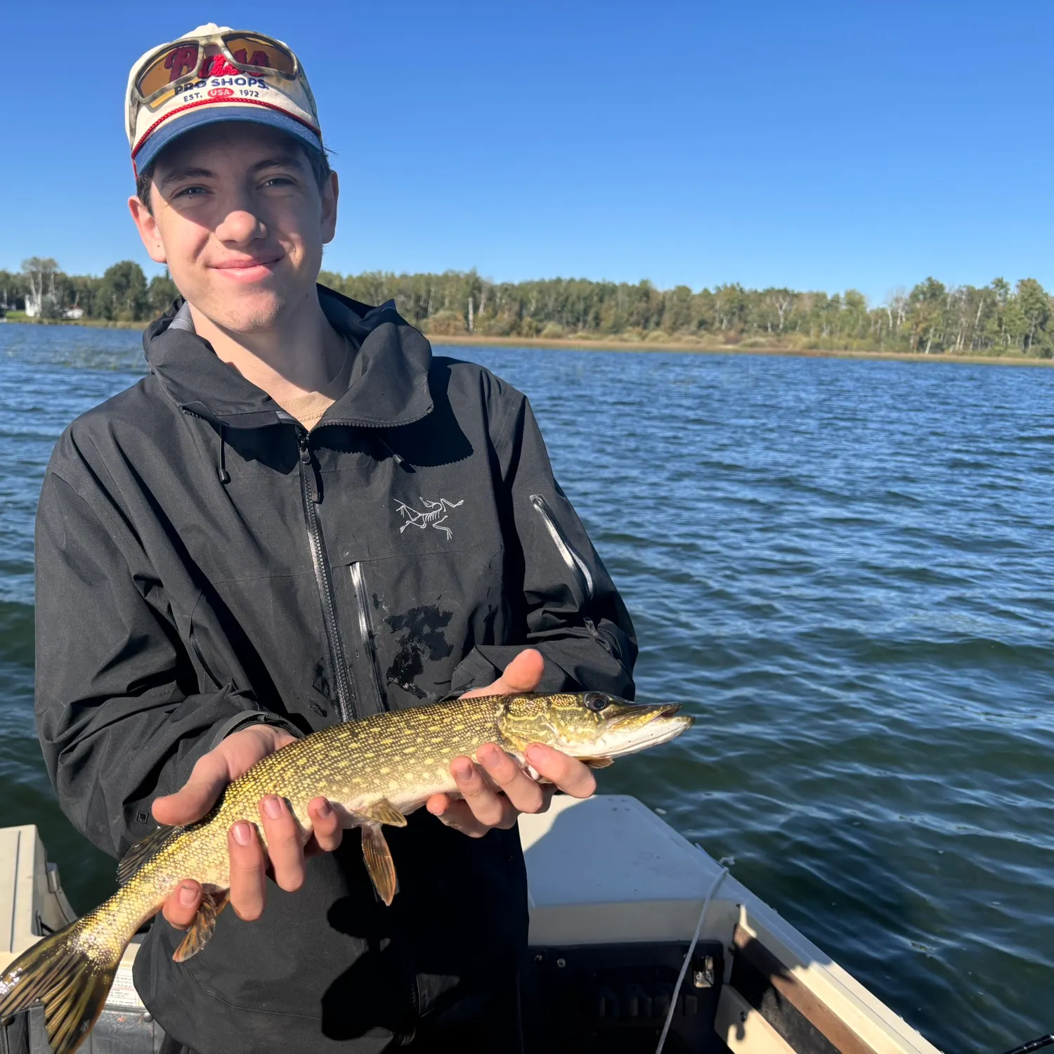Northern pike caught on Fishbrain