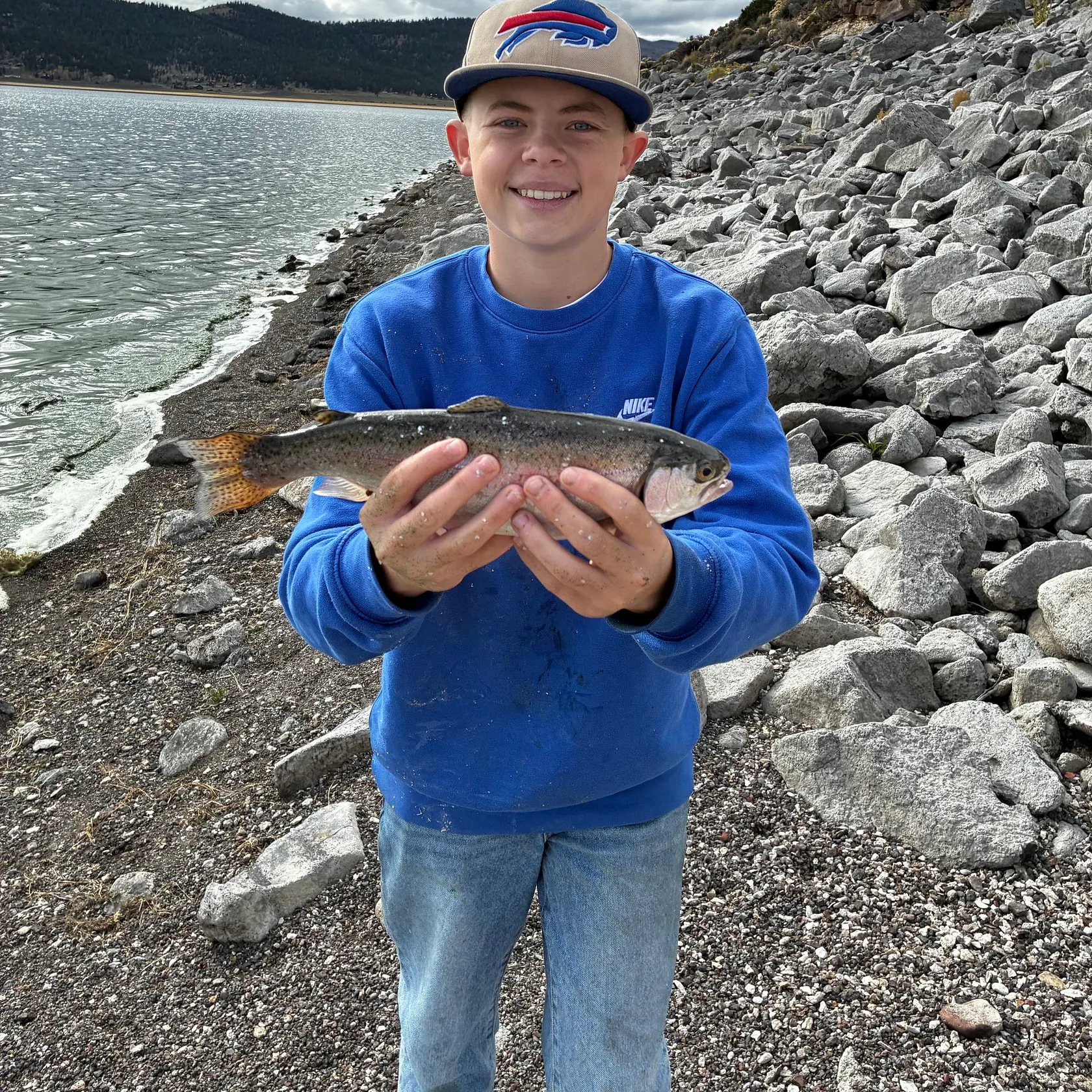 Rainbow trout caught on Fishbrain