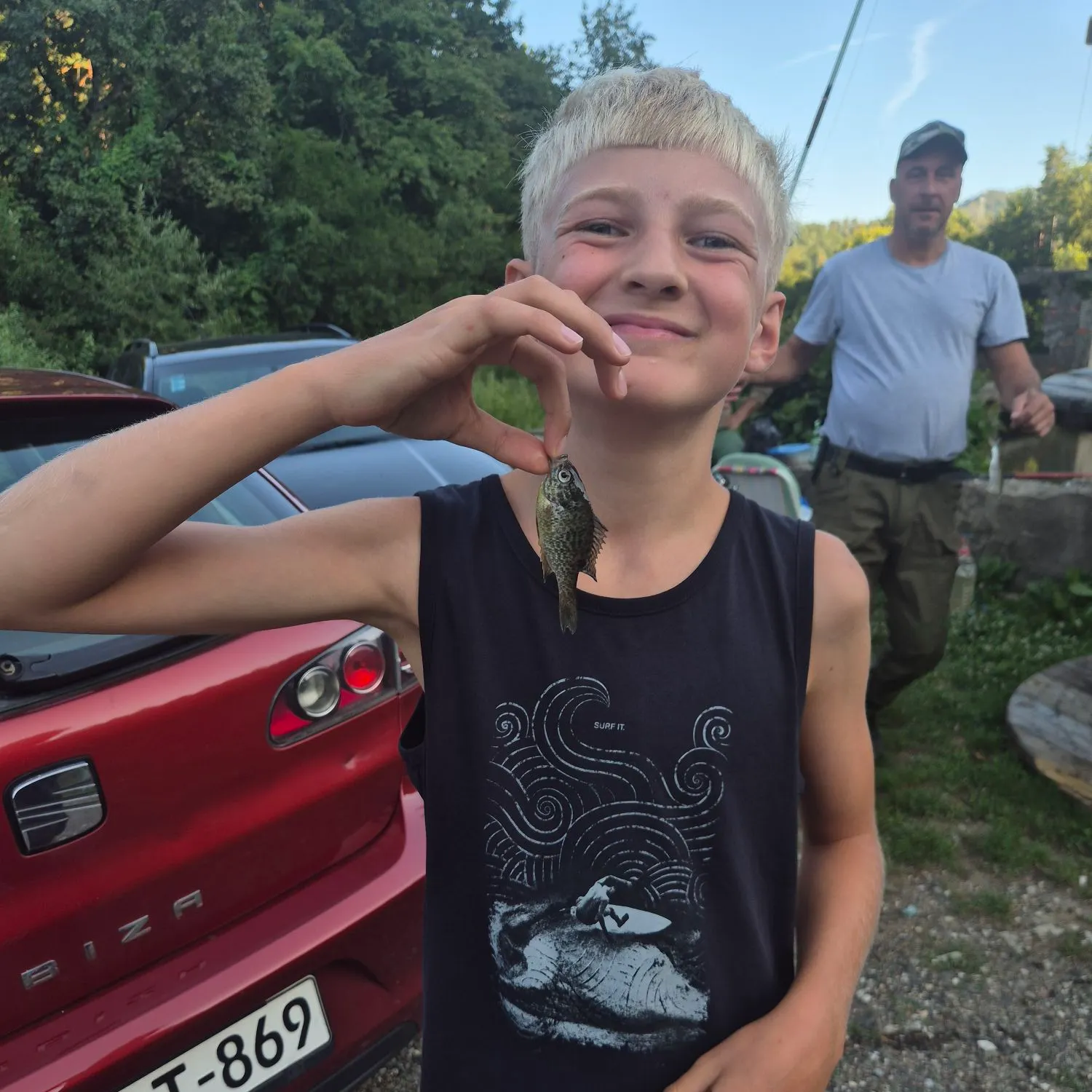 Bluegill caught on Fishbrain