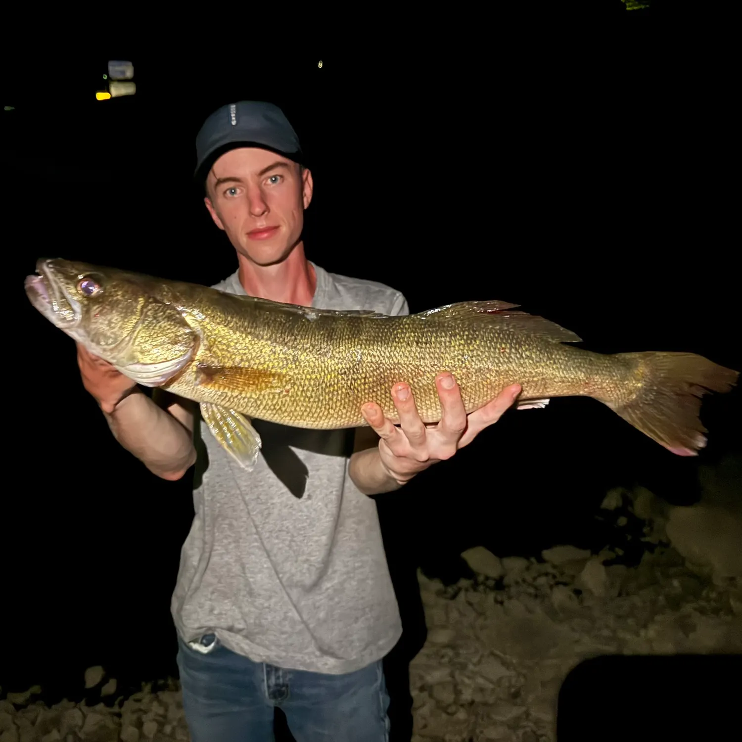 Walleye caught on Fishbrain