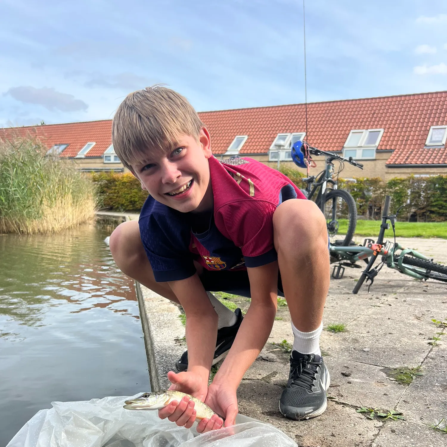 Northern pike caught on Fishbrain