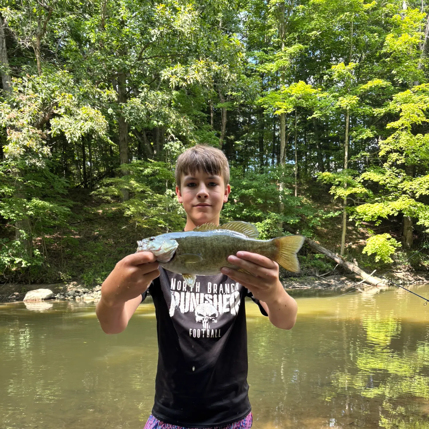 Smallmouth bass caught on Fishbrain