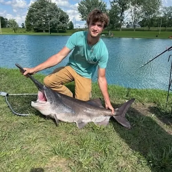 The most recent Paddlefish catches on Fishbrain