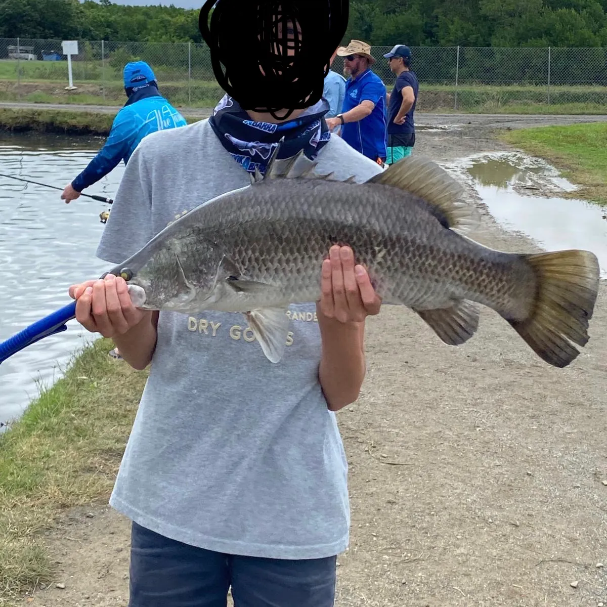 Barramundi caught on Fishbrain