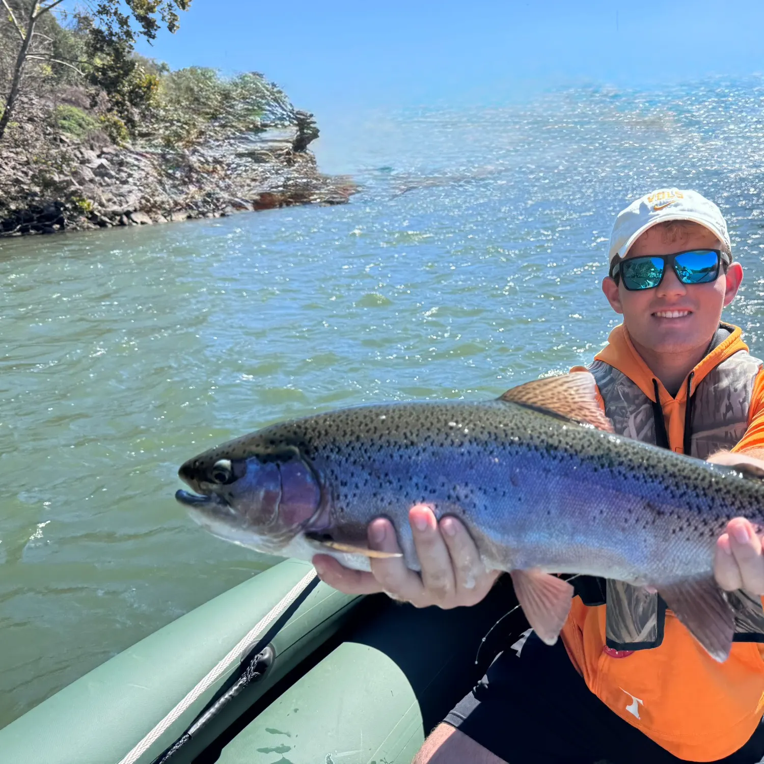 Rainbow trout caught on Fishbrain