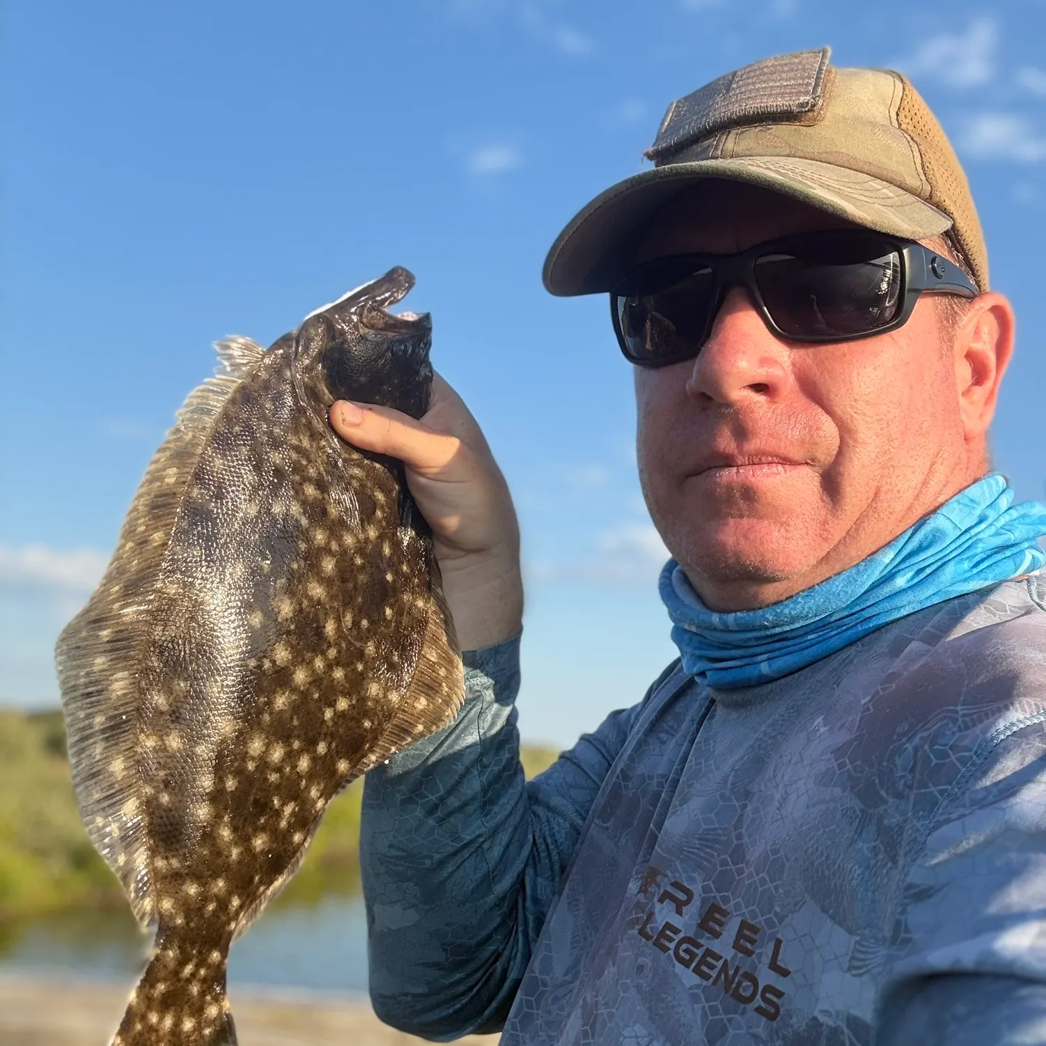 The most recent Southern flounder catches on Fishbrain