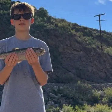 Rainbow trout caught on Fishbrain