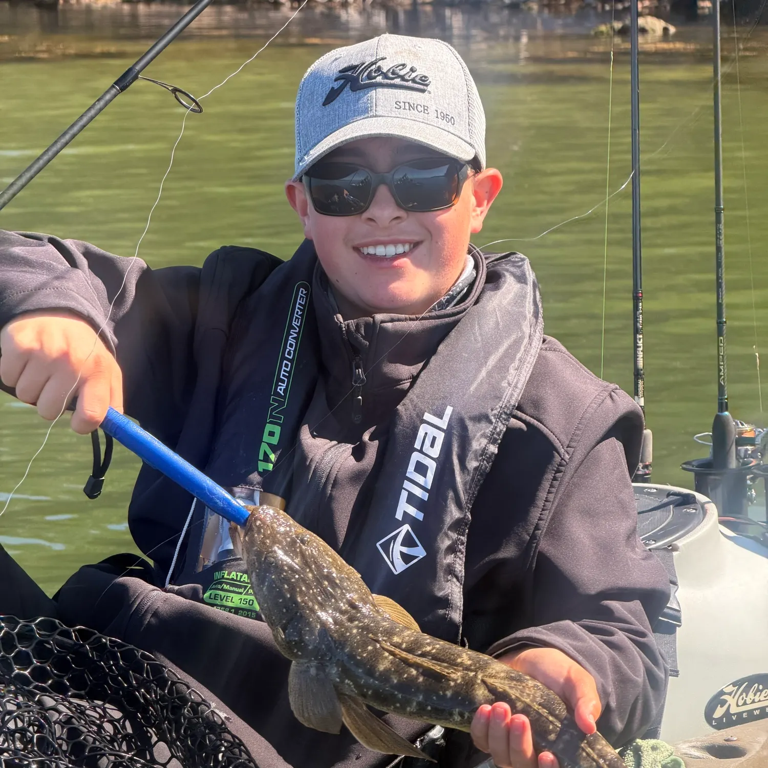 Dusky flathead caught on Fishbrain