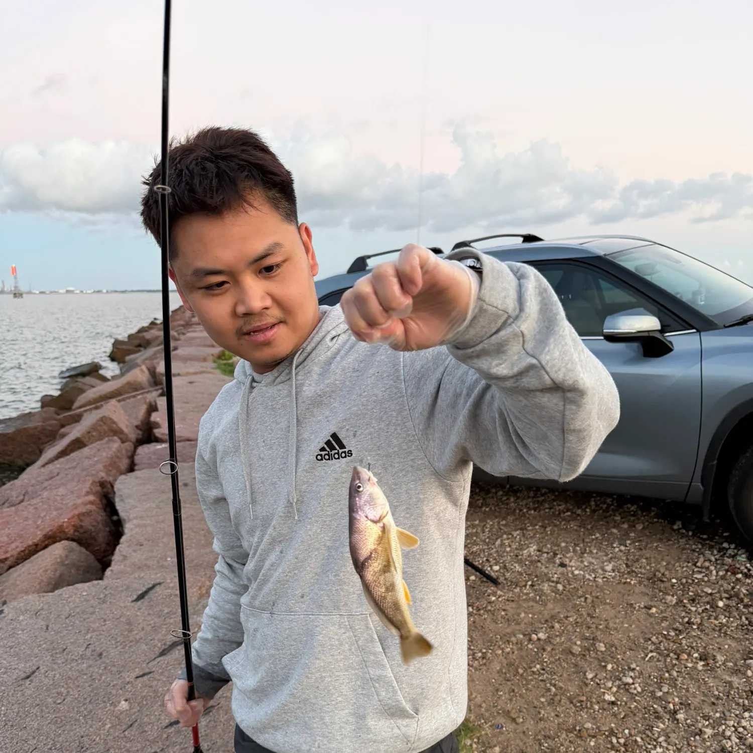 Southern kingcroaker caught on Fishbrain
