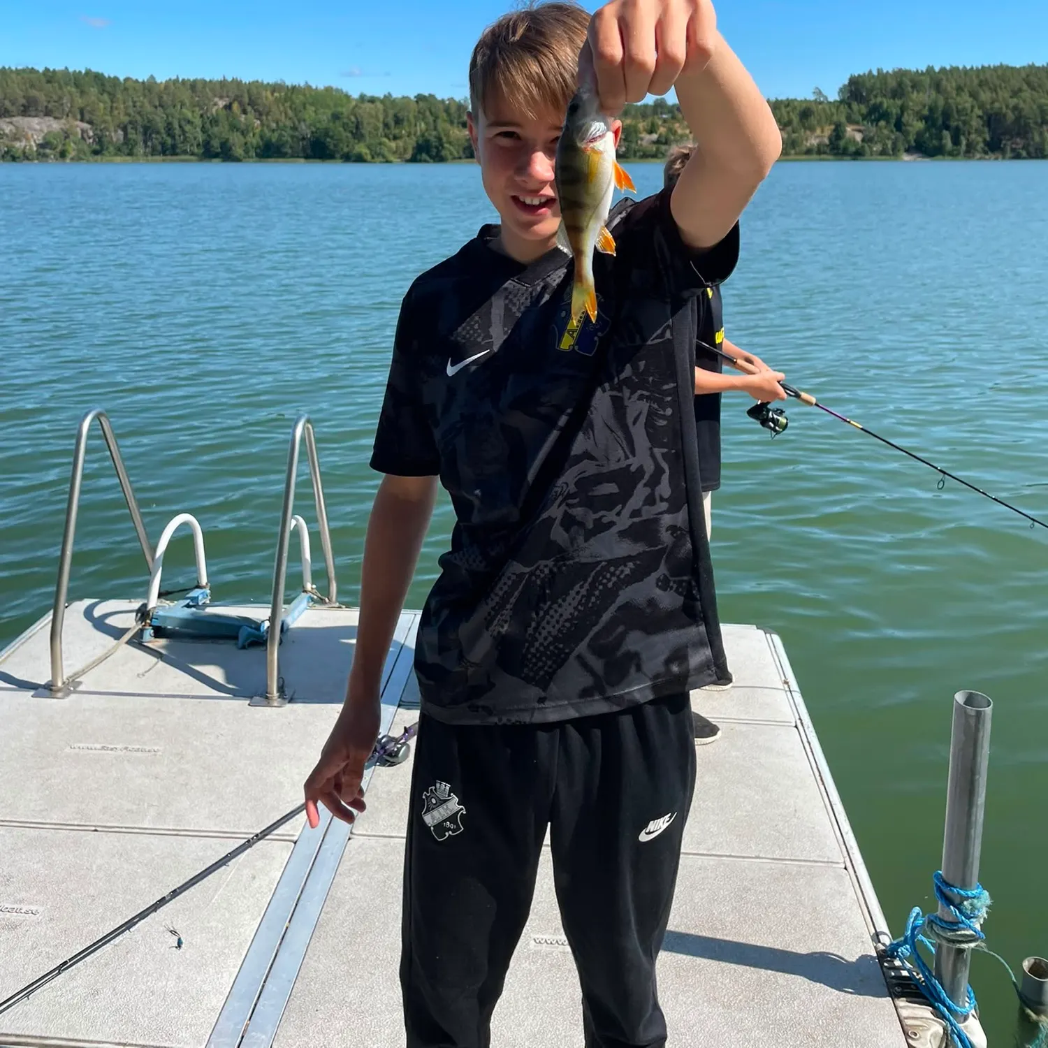 European perch caught on Fishbrain