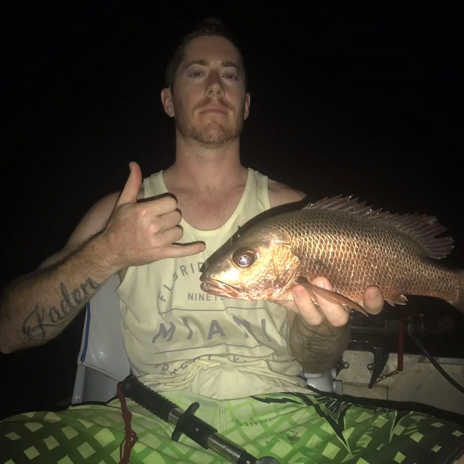 recently logged catches