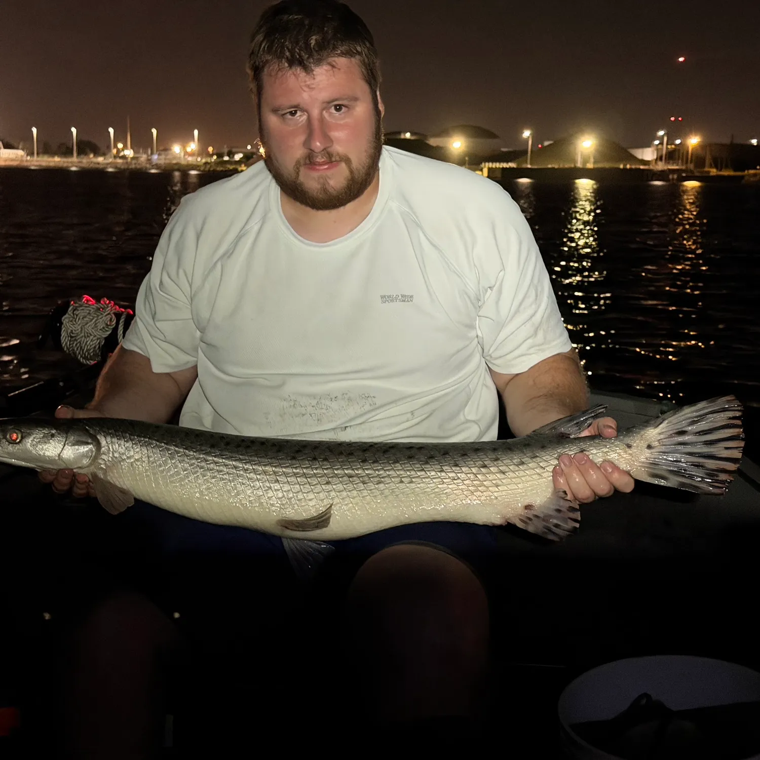 Longnose gar caught on Fishbrain