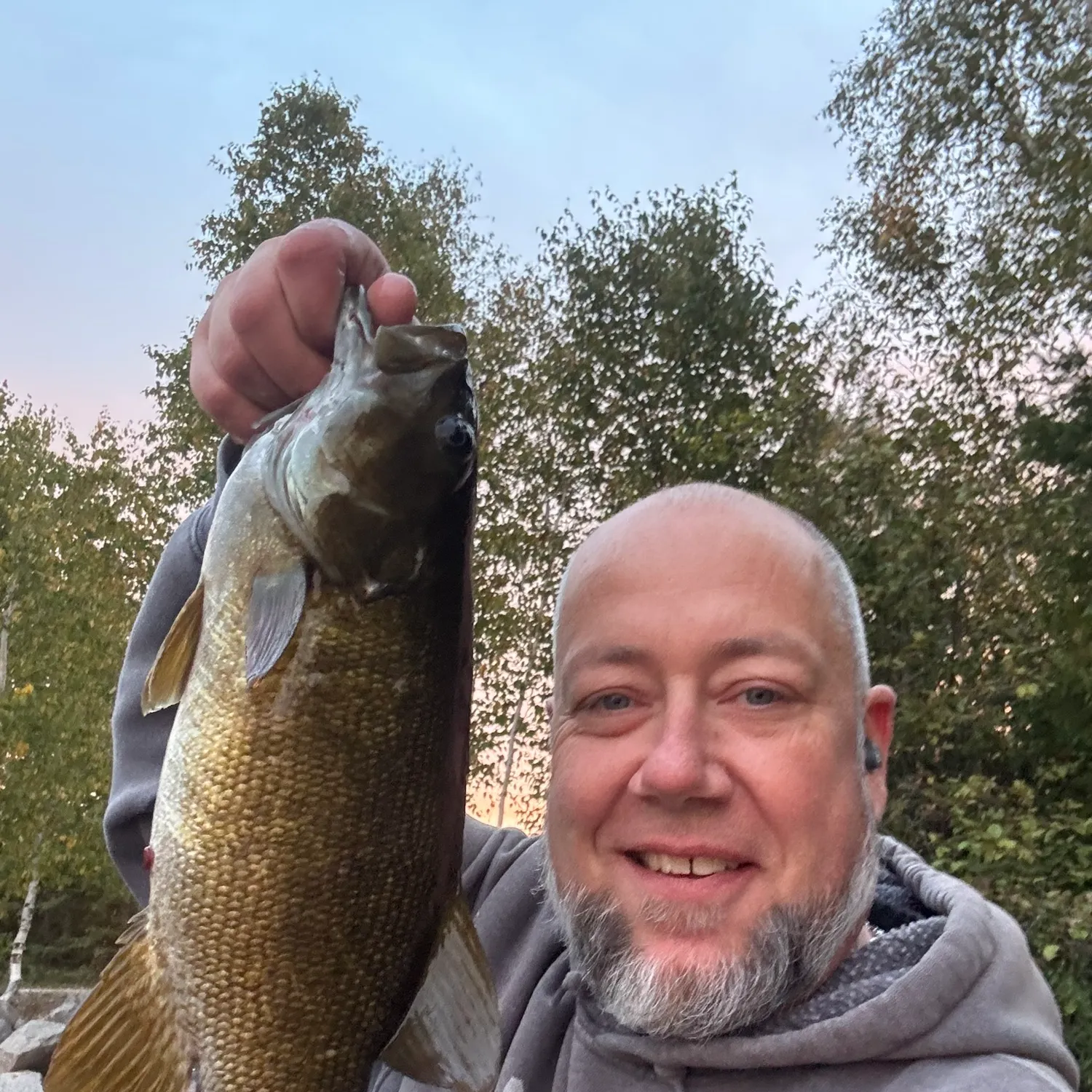 Smallmouth bass caught on Fishbrain
