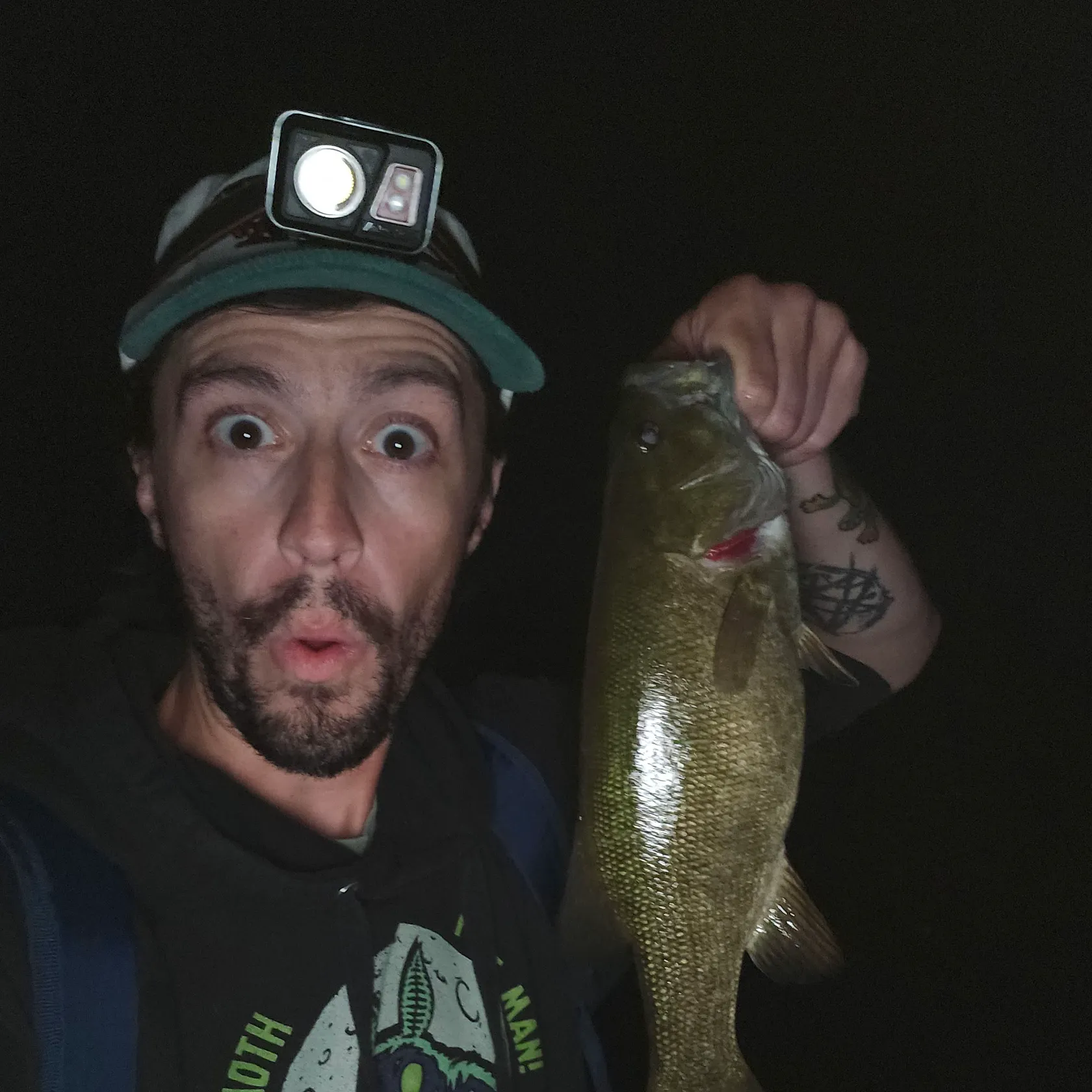 Smallmouth bass caught on Fishbrain