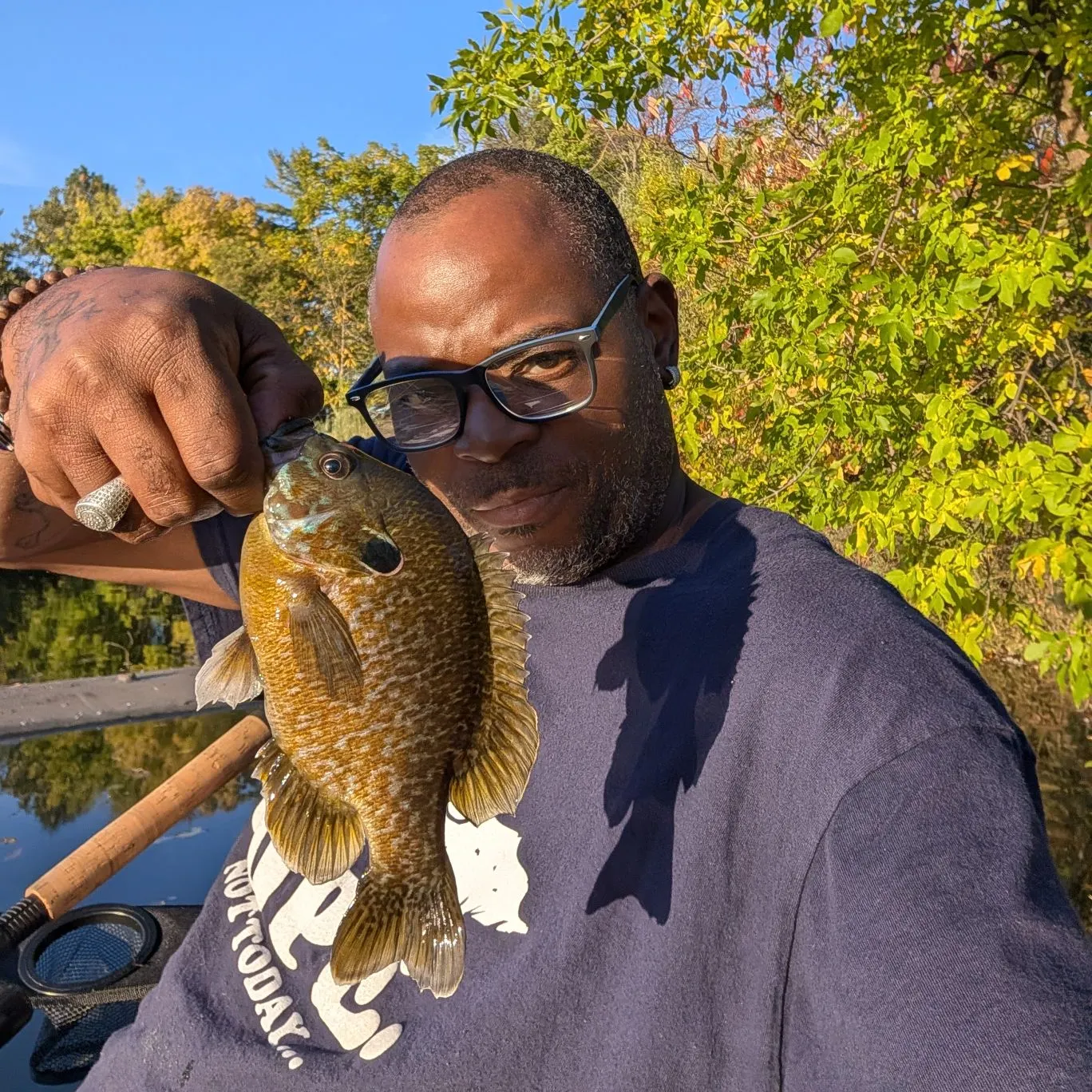 Greengill hybrid caught on Fishbrain