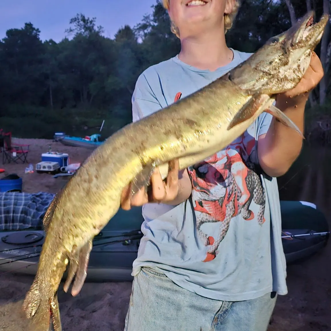 recently logged catches