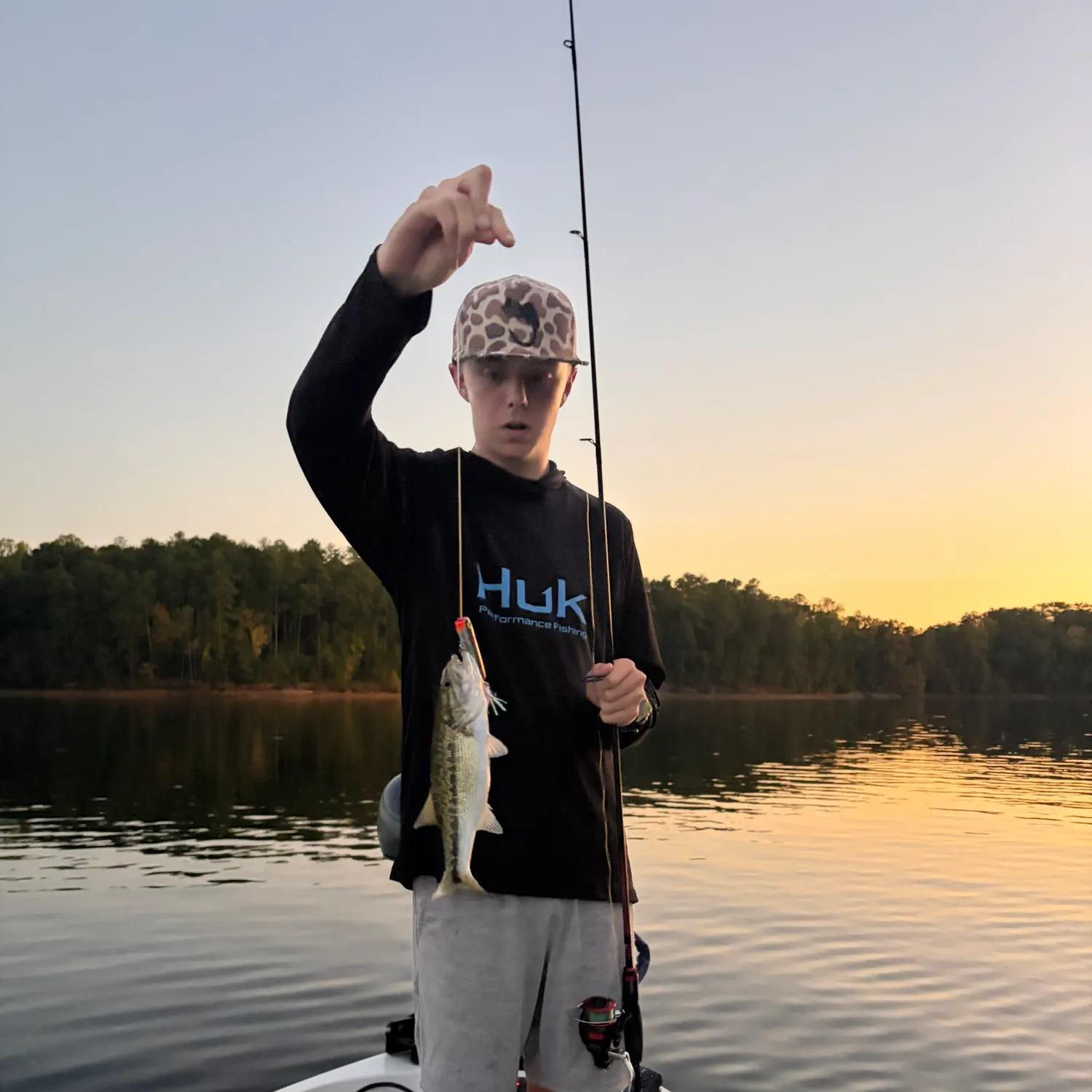Spotted bass caught on Fishbrain