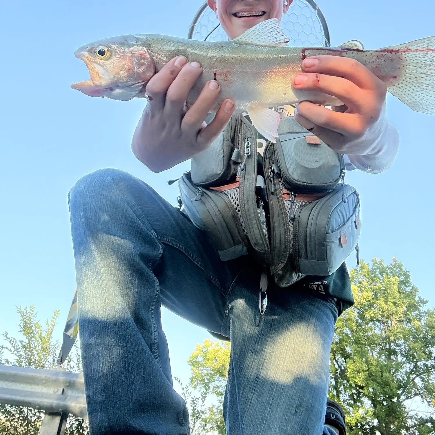 Rainbow trout caught on Fishbrain